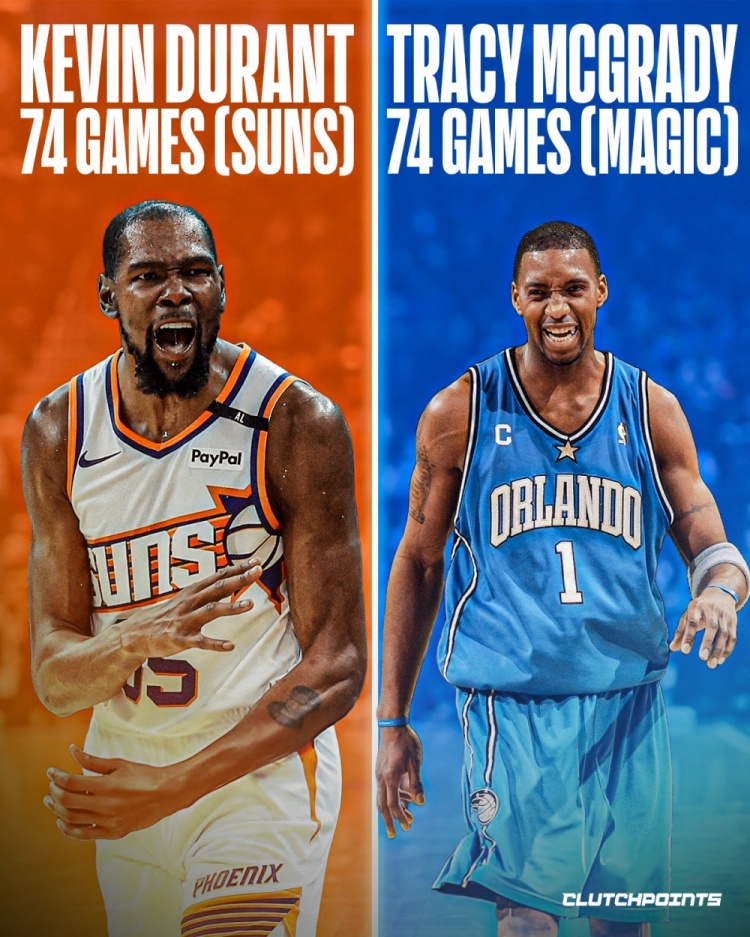 天博体育-在新球队最快得到2000分球员排行！张伯伦53场 卢卡65场 麦迪74场